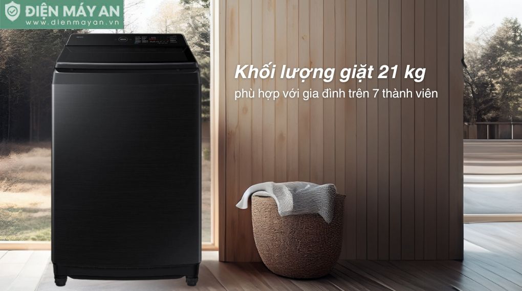 Máy giặt Samsung Inverter 21 kg WA80F21B9BSV